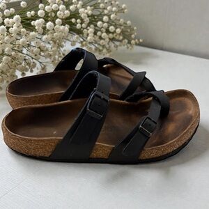 BIRKENSTOCK Slides Sandals Black Women’s Size 39 / US 8 - 8.5 FAST SHIP 3340-18